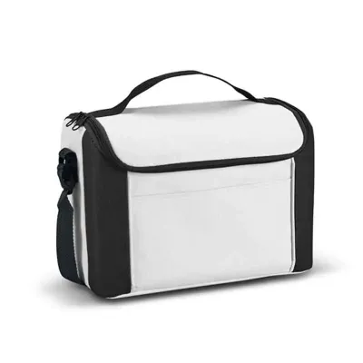 Bolsa térmica branca com preto