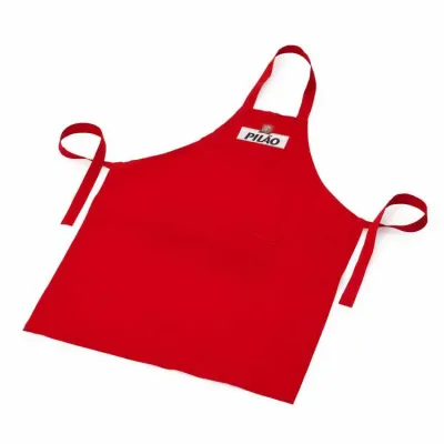 Avental em Brim leve com regulador e bolso de 22x18