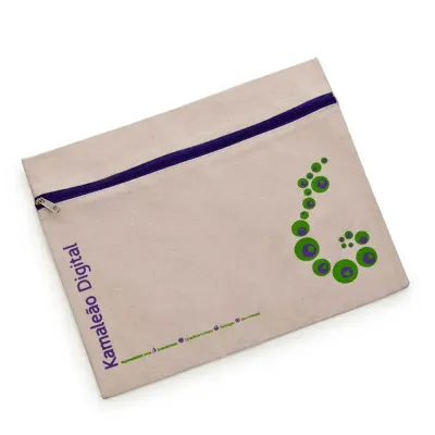 Pasta ecológica com zíper