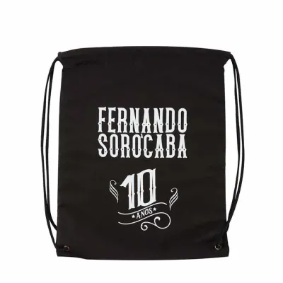 Mochila saco personalizada com estampa