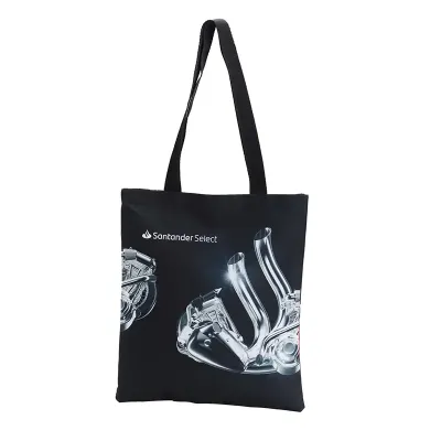 Sacola preta Santander