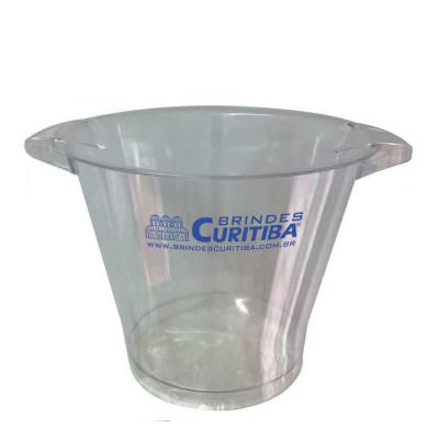 Balde em PS cristal 5 litros