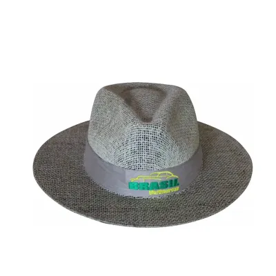 Chapéu juta Australiana: matéria-prima Brasileira, sustentável e biodegradável.