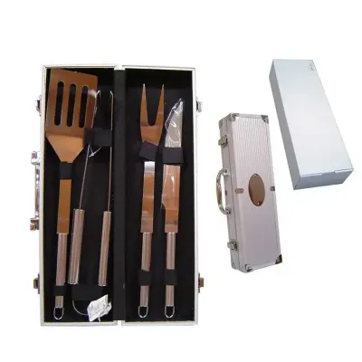 Kit churrasco 4 peças