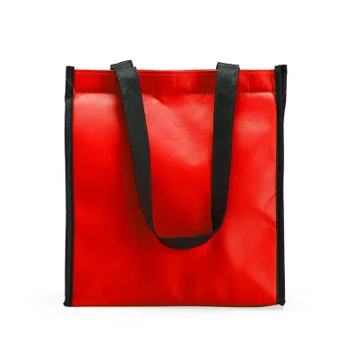 Bolsa Térmica em TNT vermelha