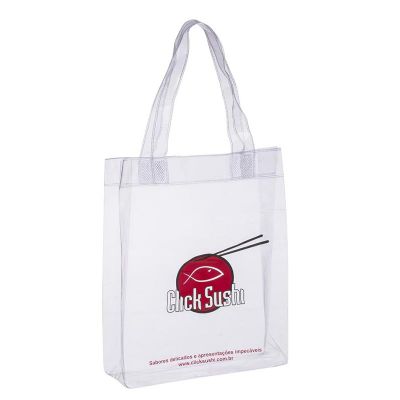 Sacola em PVC personalizada