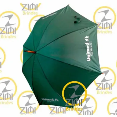 Guarda-chuva 1.20m diâmetro, acionamento automático, tecido nylon resinado