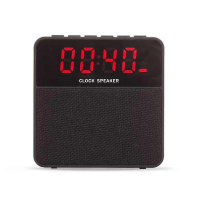 Caixa de som com relógio digital/alarme