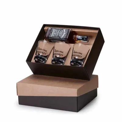 Kit Whiskey 375ml com copos