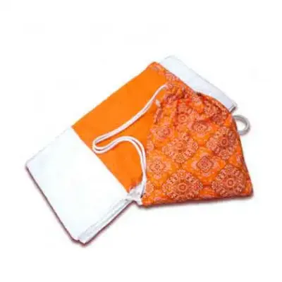 Toalha de praia que vira bolsa