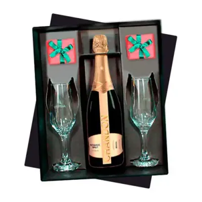 Kit Espumante em caixa