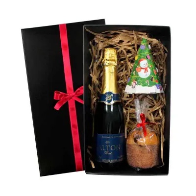 Kit Espumante Mini Panetone