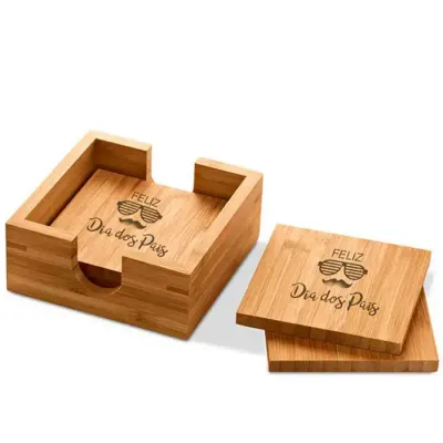 Kit Porta Copos Dia dos Pais com caixinha