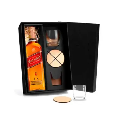 Kit Whisky - Red Label com Copos