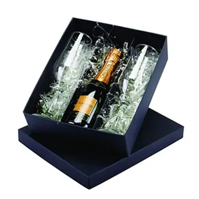 kit Espumante 375ml e 2 taças