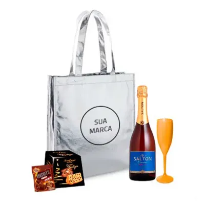 Sacola brindes de Natal