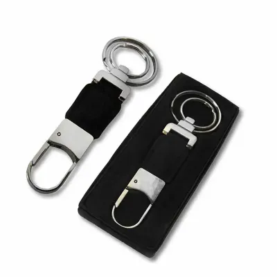 Chaveiro de Metal Couro SF0080 Personalizado