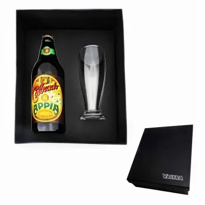 Kit Bebida Copo 300ml + Garrafa de Cerveja Personalizado