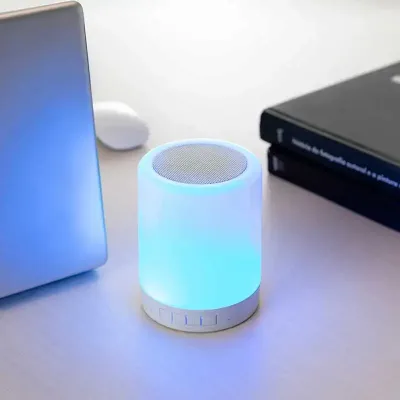 Caixa de Som Multimídia com Luminária