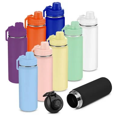 Garrafa Squeeze Metal Térmica Inox 570 ml - opções de cores