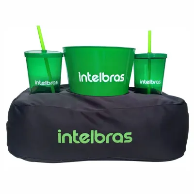 Kit pipocas verde e preto