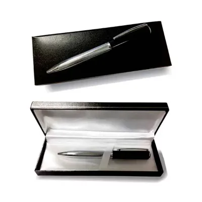 Conjunto Caneta Metal + Estojo em Sintético 1
