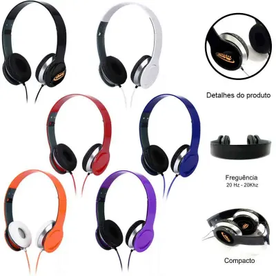 Fones de Ouvido Estéreo KIMASTER 1