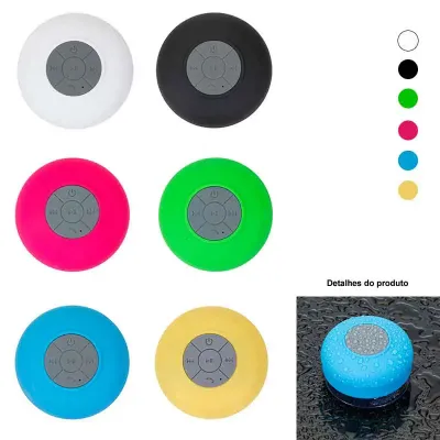 Caixa de Som Resistente a Água com Bluetooth 1