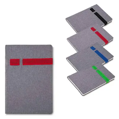 Bloco de Anotações com Elástico 1