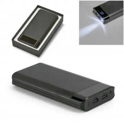 Carregador Power Bank Bateria Portátil ABS com Led 16000 mAH 1