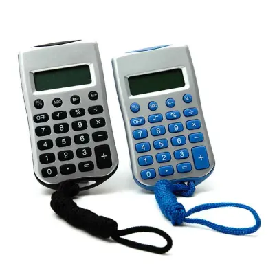 Calculadora com Cordão (2 cores)