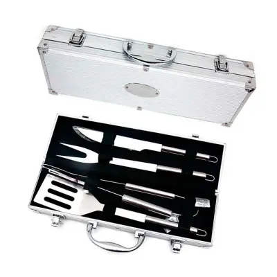 Kit Churrasco Maleta 4 Pçs 1