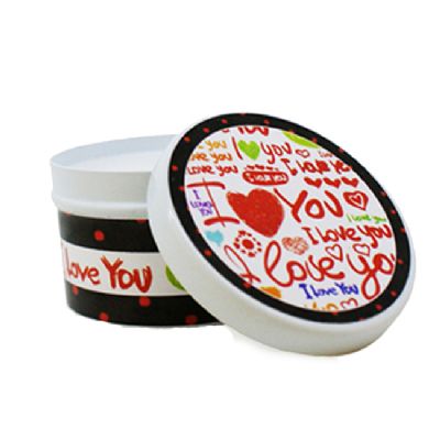 Casartesanal - Vela aromática em lata PINTADA  8 cm x 4,5 cm  rotulo personalizado  aromas a escolher  notificação ANVISA