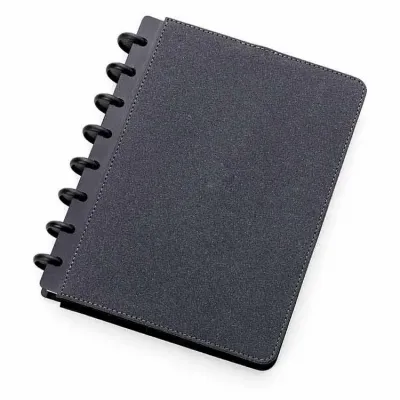 Caderno cinza