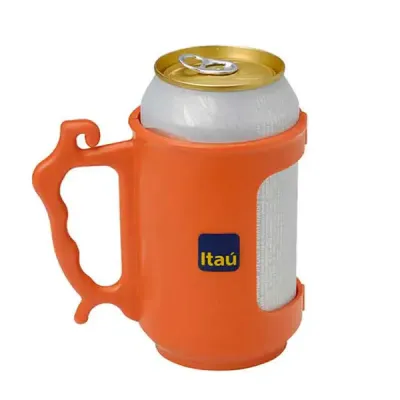 Porta lata laranja