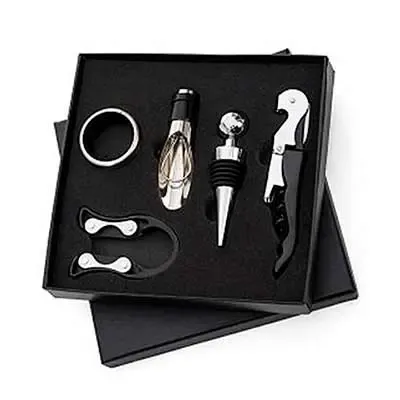 Kit Vinho com 5 peças em Caixa Color Plus.