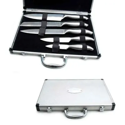 Jogo de facas para cozinha com 5 peças