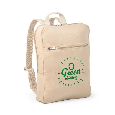 Mochila em juco (mistura de algodão e juta, 275 g/m²