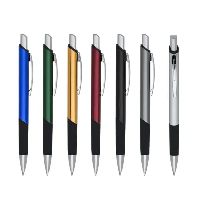 Caneta Metal Quadrada - cores