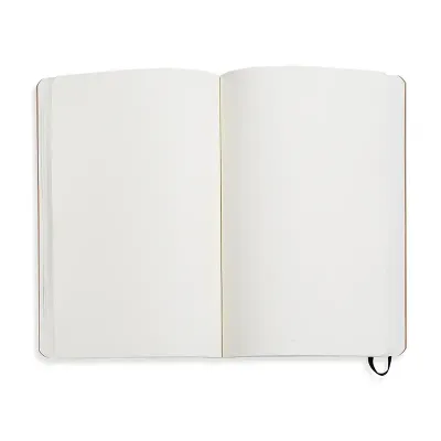 Caderneta em Kraft - aberto