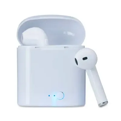 Fone de Ouvido Bluetooth com case carregador