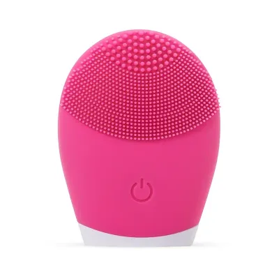 Massageador e Limpador Facial - rosa