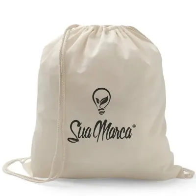 Sacochila Personalizada De Algodão 