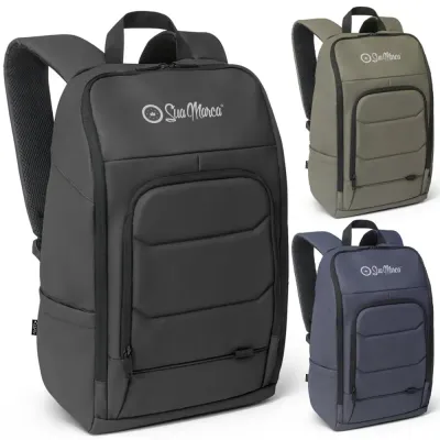 Mochila Para Notebook Personalizada De Poliéster 600D rPEt 100% Reciclado 19 Litros
