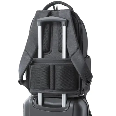 Mochila Para Notebook Personalizada Em Nylon 2Tone Impermeável E Capacidade De 26 Litros