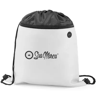 Sacochila Personalizada Com A Marca De Sua Empresa Ou Evento Promocional