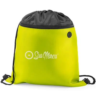 Sacochila Personalizada Com A Marca De Sua Empresa Ou Evento Promocional