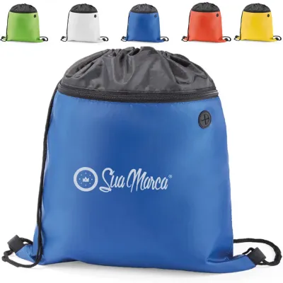 Sacochila Personalizada Com A Marca De Sua Empresa Ou Evento Promocional