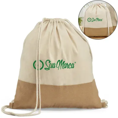 Sacochila Ecológica Personalizada De Algodão