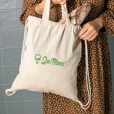 Sacochila Personalizada Com A Marca De Sua Empresa Ou Evento Promocional